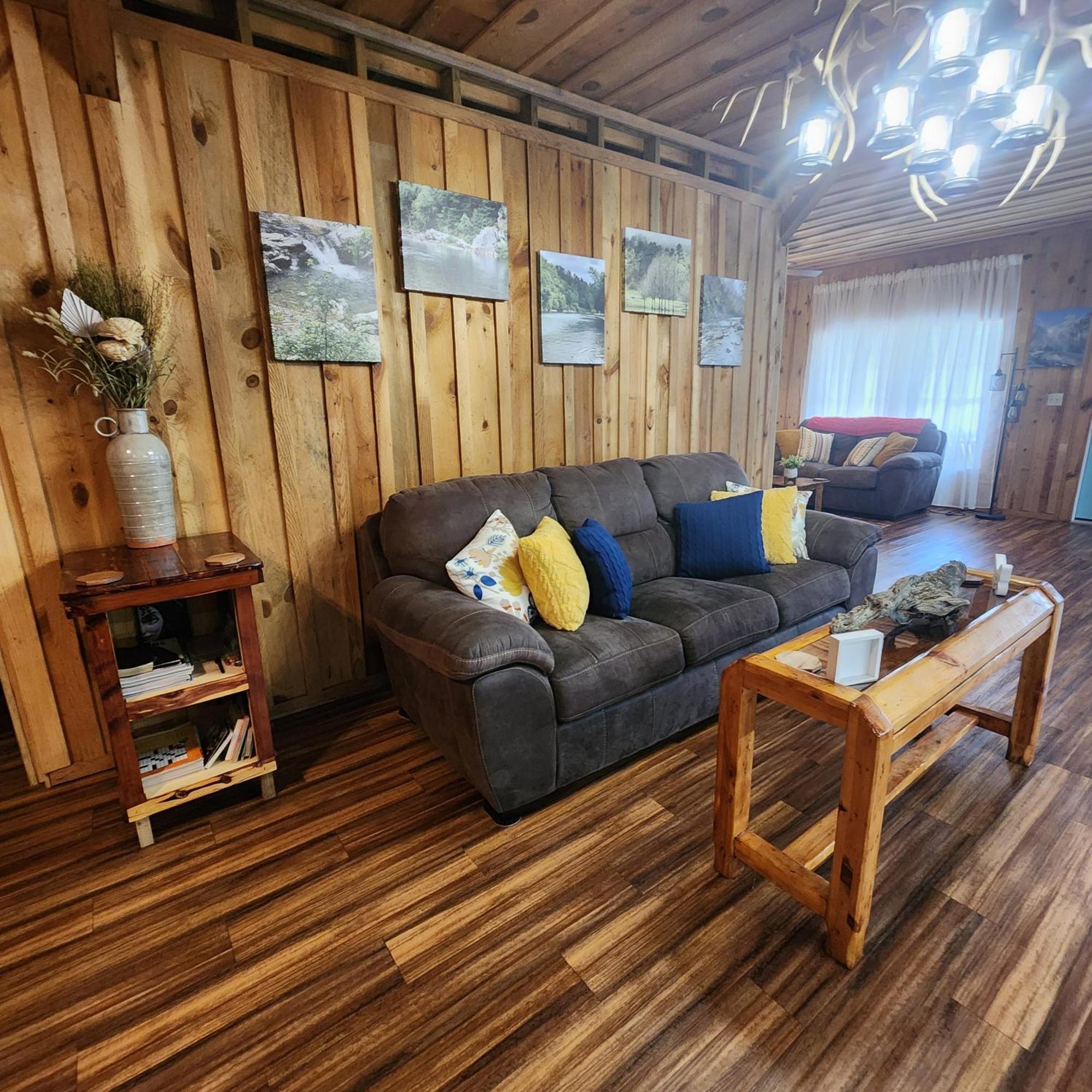 Unique Country Cabin Meets Farmhouse Modern!!! Mena Exterior foto